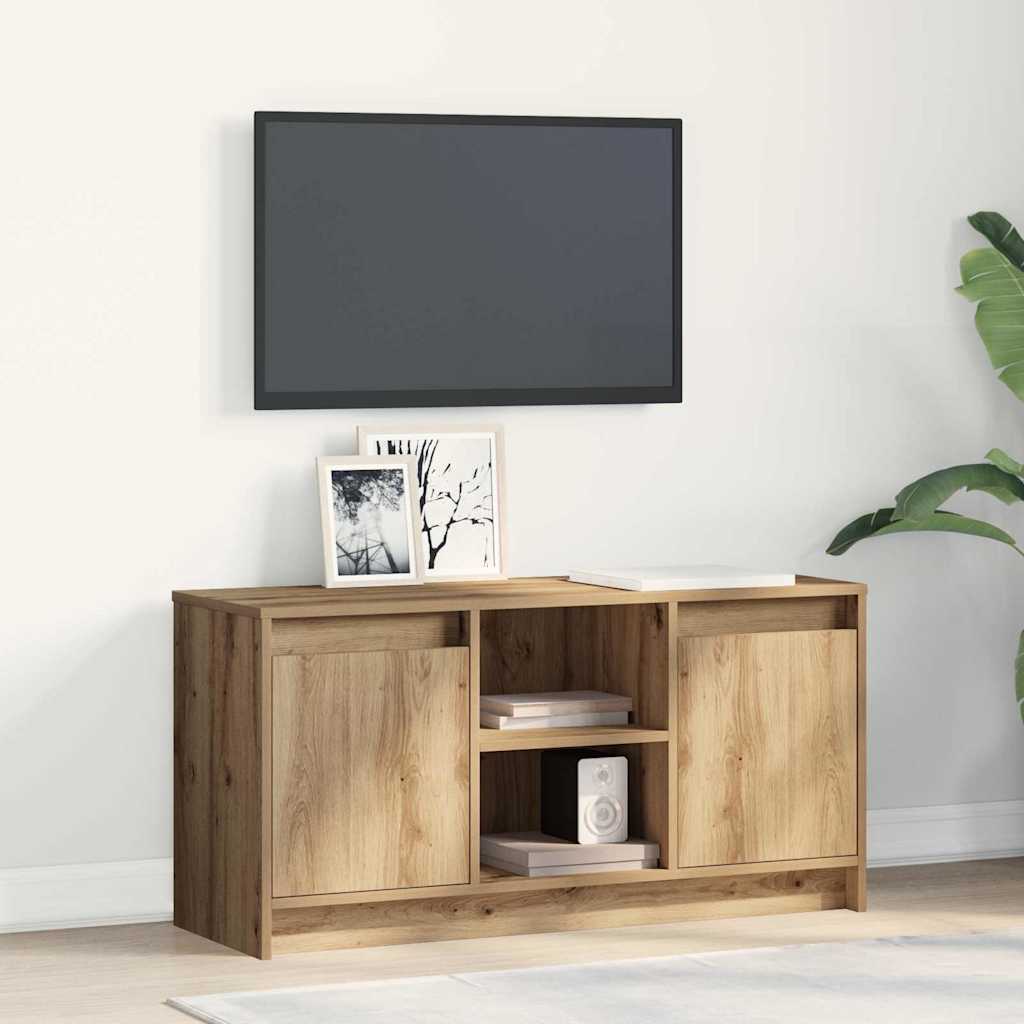 TV-Einheiten 100 x 34 x 50 cm Braun Holzwerkstoff