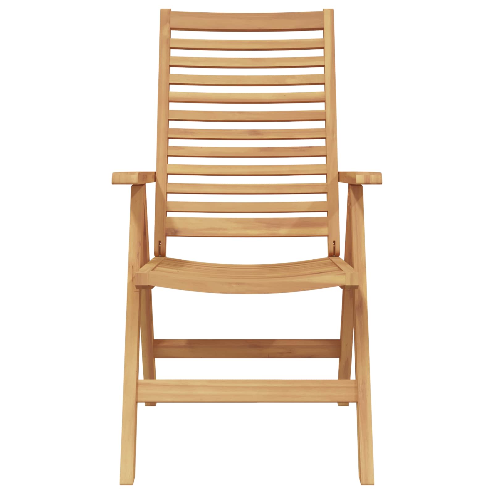 Stuhl 8 stk. Braun Massivholz Teak Umwandelbar