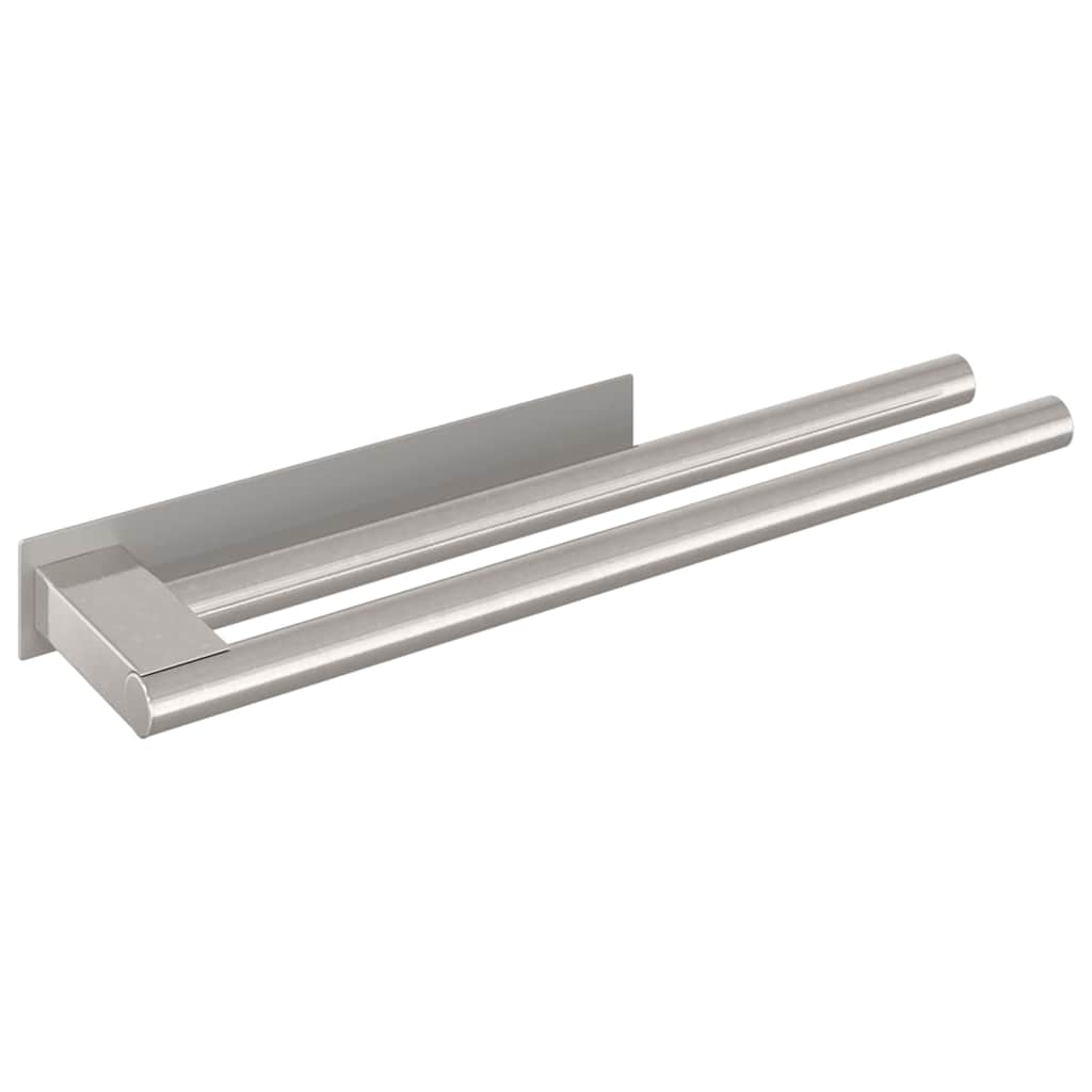 Handtuchhalter Silber 40 x 9 x 4 cm Edelstahl