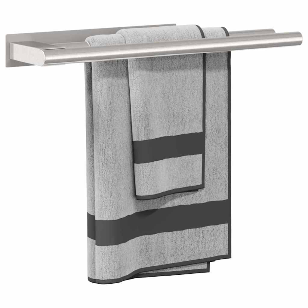 Handtuchhalter Silber 40 x 9 x 4 cm Edelstahl