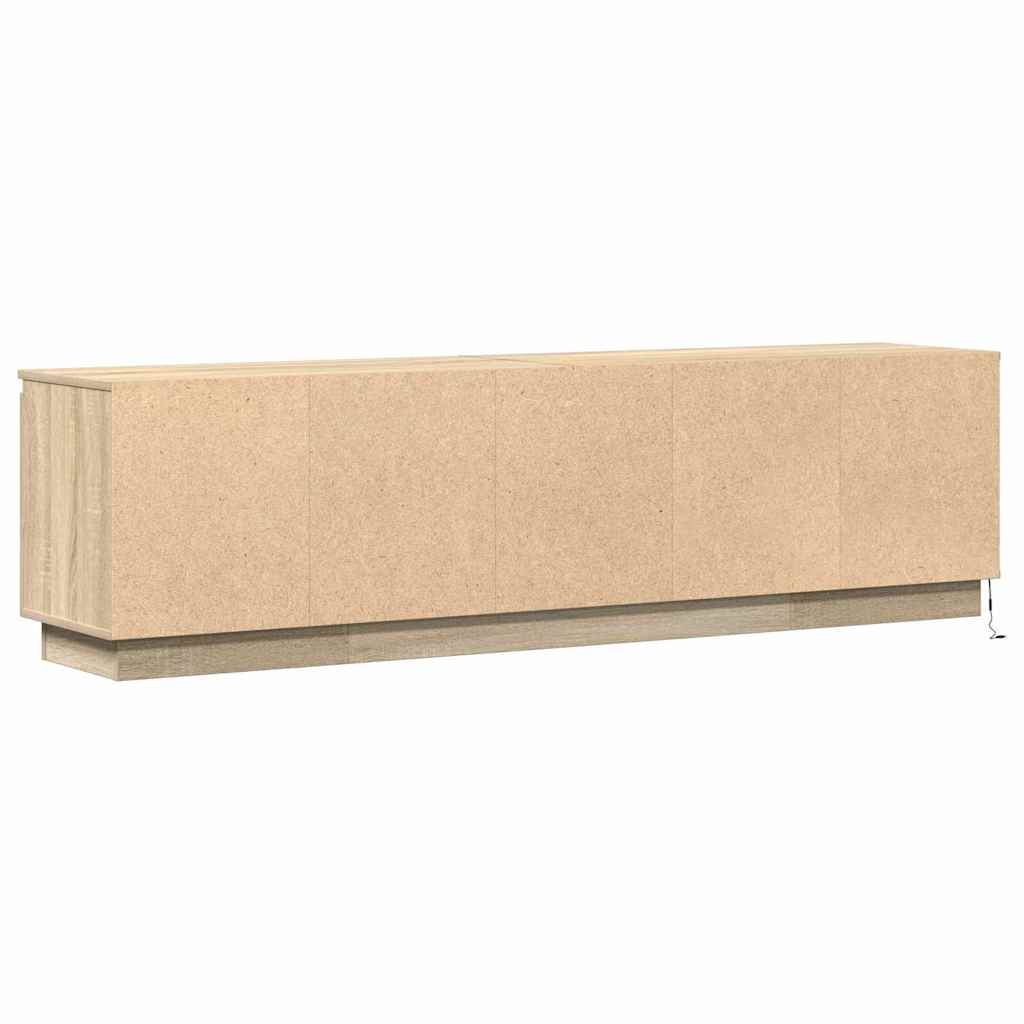 LED-TV-Dashboard Sonoma-Eiche 180 x 38 x 49 cm Holzwerkstoff
