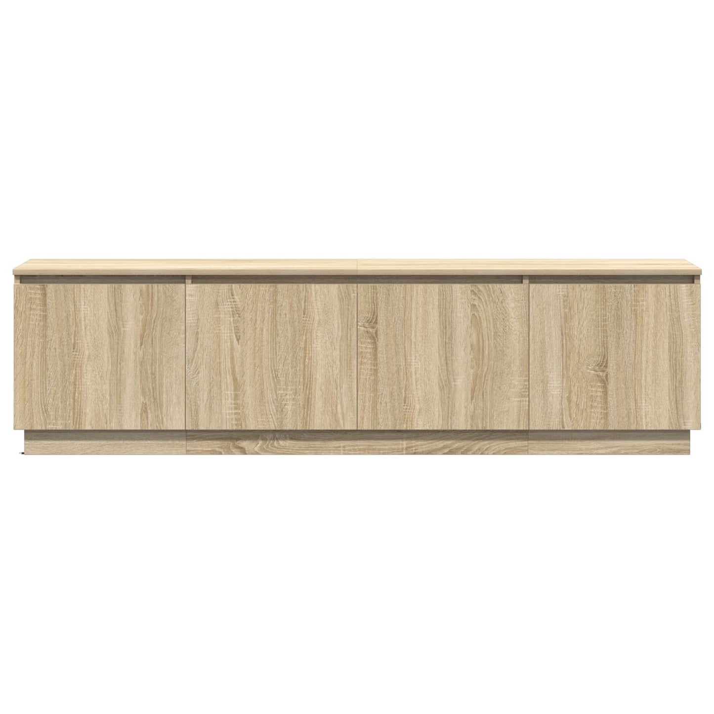 TV-Schränk 180 x 38 x 49 cm Sonoma-Eiche Holzwerkstoff