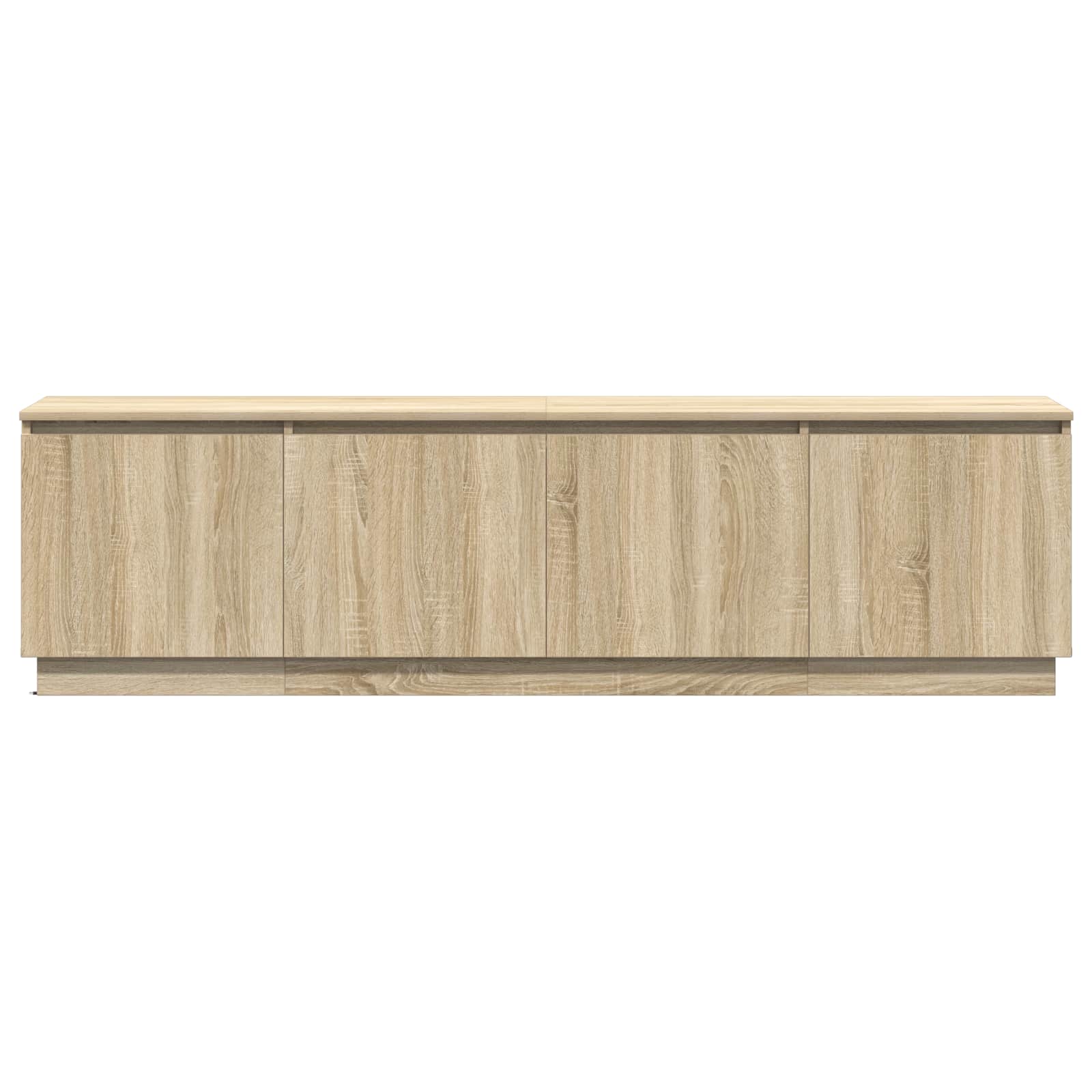 TV-Schränk 180 x 38 x 49 cm Sonoma-Eiche Holzwerkstoff