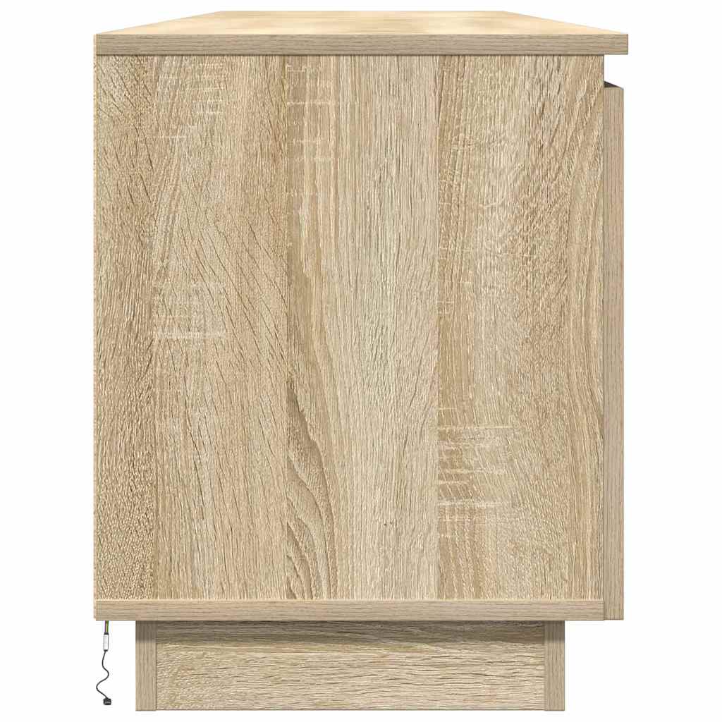 LED-TV-Dashboard Sonoma-Eiche 180 x 38 x 49 cm Holzwerkstoff