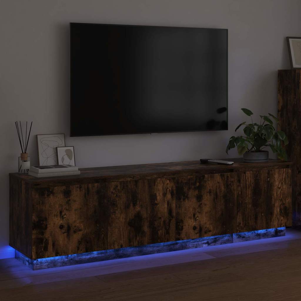 LED-TV-Dashboard Räuchereiche 180 x 38 x 49 cm Holzwerkstoff