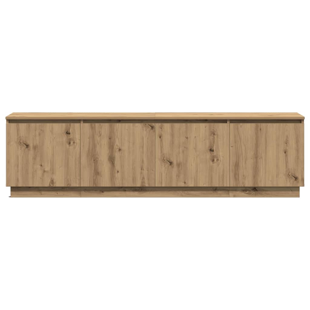 LED-TV-Dashboard Artisan-Eiche 180 x 38 x 49 cm Holzwerkstoff