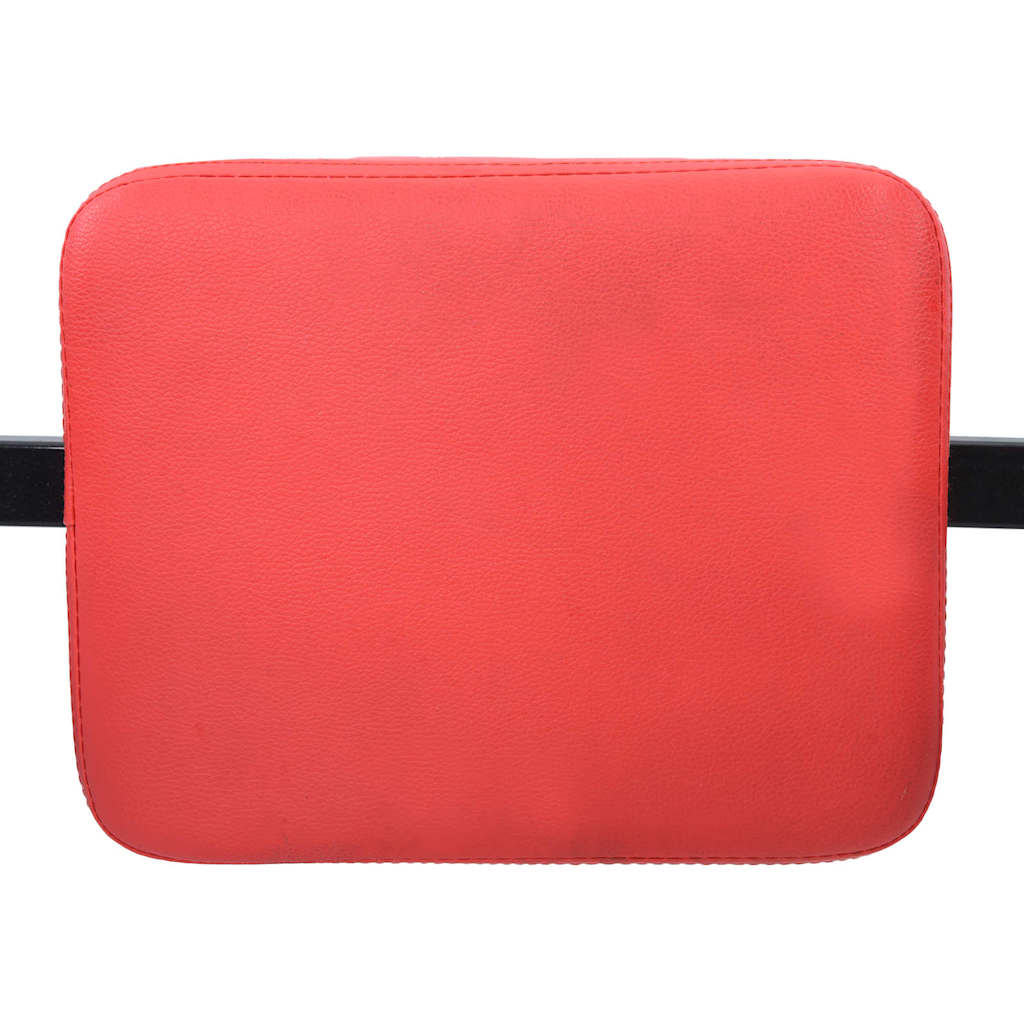 Dip Station Schwarz und Rot 72,5 x 70 x 31 cm