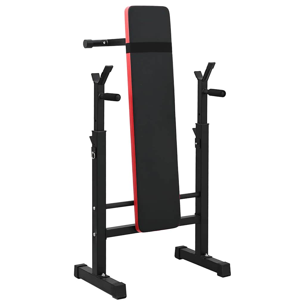 Hantelbank Schwarz 126,5 x 67 x 111 cm
