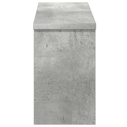 Wandmontierter nachttisch Wandhalterung Beton Grau