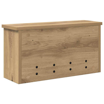 Wandmontierter nachttisch Wandhalterung Artisan-Eiche