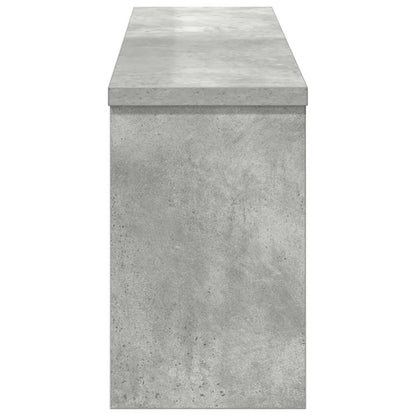 Wandmontierter nachttisch Wandhalterung Beton Grau