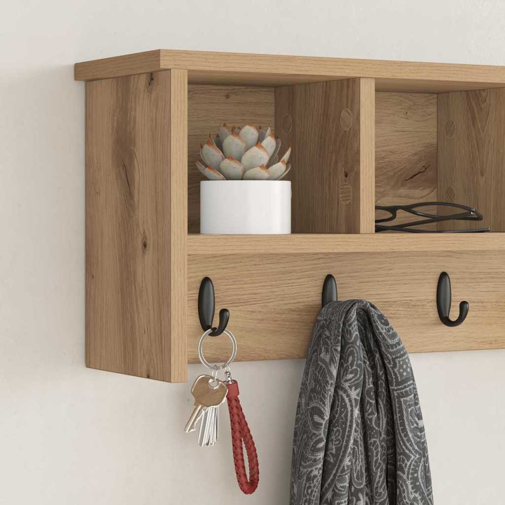 Wandmontierter nachttisch Wandhalterung Artisan-Eiche