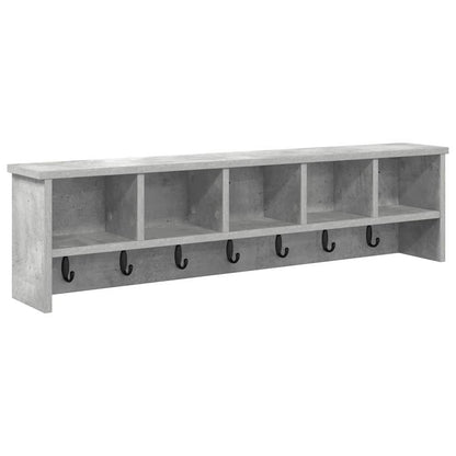 Wandmontierter nachttisch Wandhalterung Beton Grau