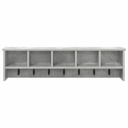 Wandmontierter nachttisch Wandhalterung Beton Grau
