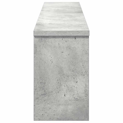 Wandmontierter nachttisch Wandhalterung Beton Grau