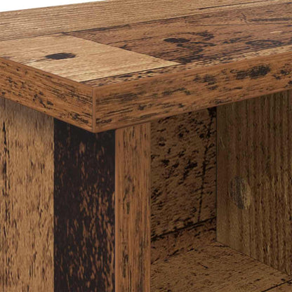 Wandmontierter nachttisch Wandhalterung Altholz Holzwerkstoff