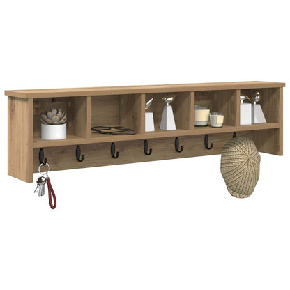 Wandmontierter nachttisch Wandhalterung Artisan-Eiche