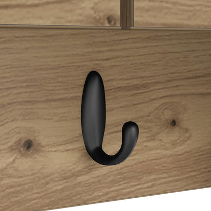 Wandmontierter nachttisch Wandhalterung Artisan-Eiche