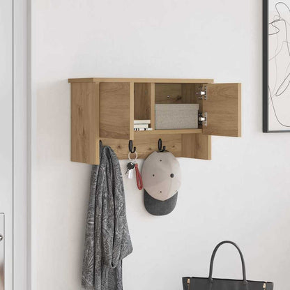 Wandmontierter nachttisch Wandhalterung Artisan-Eiche