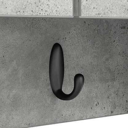Wandmontierter nachttisch Wandhalterung Beton Grau