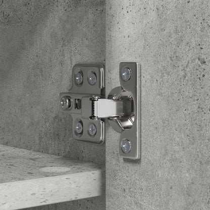 Wandmontierter nachttisch Wandhalterung Beton Grau