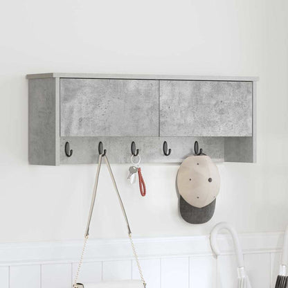 Wandmontierter nachttisch Wandhalterung Beton Grau