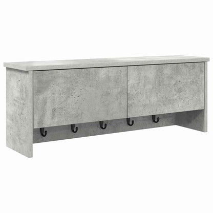 Wandmontierter nachttisch Wandhalterung Beton Grau