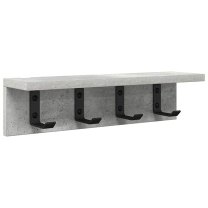 Wandmontierter nachttisch Wandhalterung Beton Grau