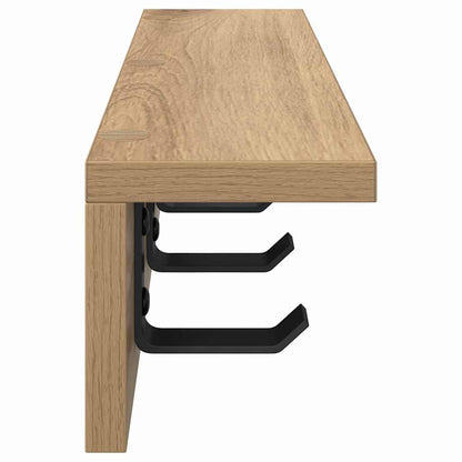 Wandmontierter nachttisch Wandhalterung Artisan-Eiche