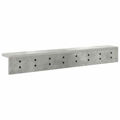 Wandmontierter nachttisch Wandhalterung Beton Grau