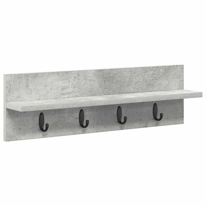 Wandmontierter nachttisch Wandhalterung Beton Grau