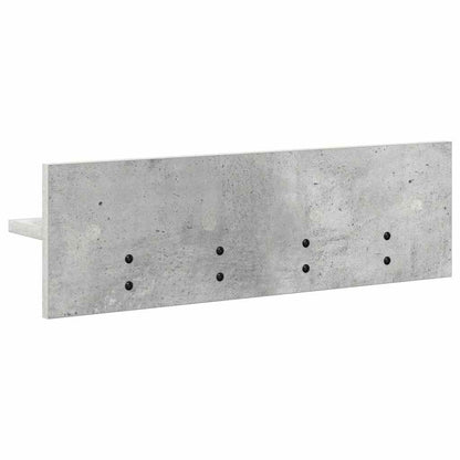 Wandmontierter nachttisch Wandhalterung Beton Grau