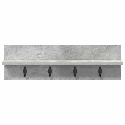 Wandmontierter nachttisch Wandhalterung Beton Grau