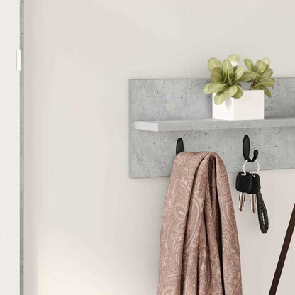 Wandmontierter nachttisch Wandhalterung Beton Grau