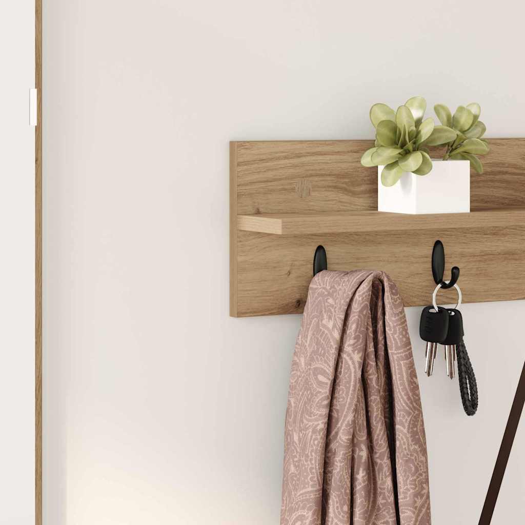 Wandmontierter nachttisch Wandhalterung Artisan-Eiche