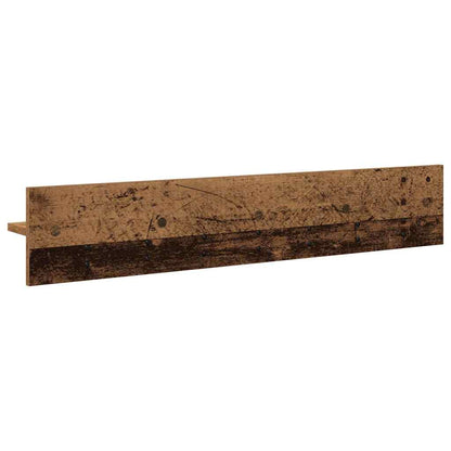 Wandmontierter nachttisch Wandhalterung Altholz Holzwerkstoff