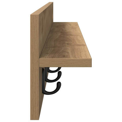 Wandmontierter nachttisch Wandhalterung Artisan-Eiche