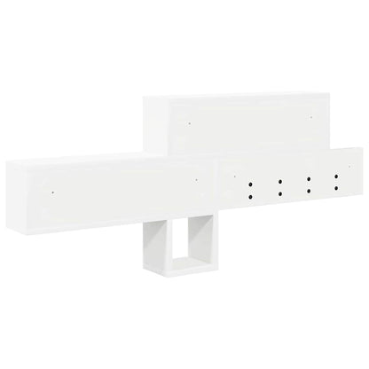 Wandmontierter nachttisch Wandhalterung Weiß 100 x 12 x 43,5 cm