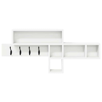 Wandmontierter nachttisch Wandhalterung Weiß 100 x 12 x 43,5 cm