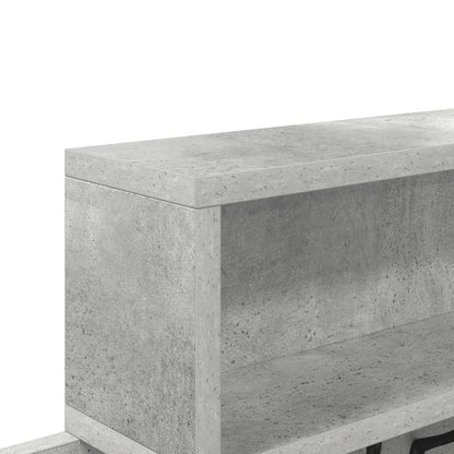 Wandmontierter nachttisch Wandhalterung Beton Grau