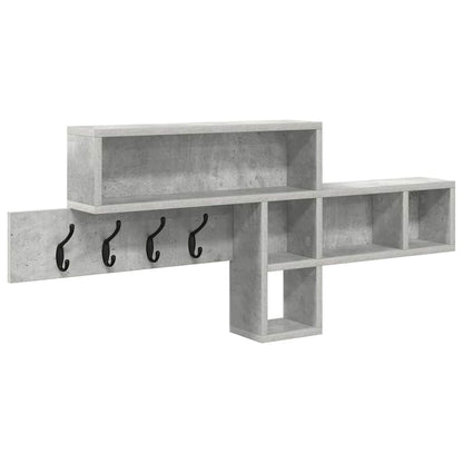 Wandmontierter nachttisch Wandhalterung Beton Grau