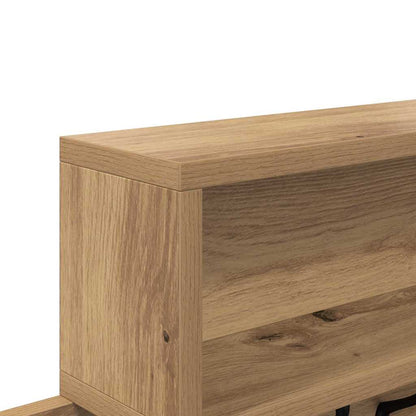 Wandmontierter nachttisch Wandhalterung Artisan-Eiche