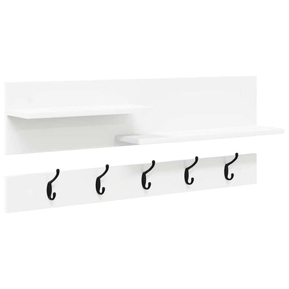 Wandmontierter nachttisch Wandhalterung Weiß 90 x 15 x 36 cm