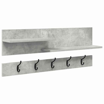 Wandmontierter nachttisch Wandhalterung Beton Grau