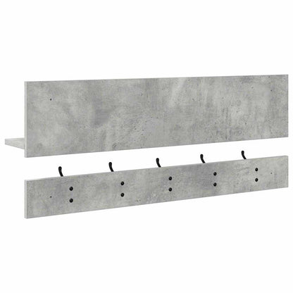 Wandmontierter nachttisch Wandhalterung Beton Grau