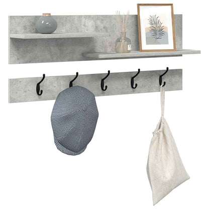 Wandmontierter nachttisch Wandhalterung Beton Grau