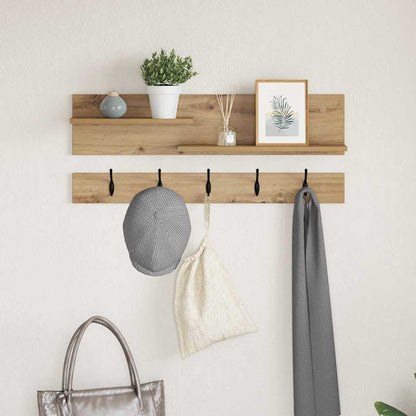 Wandmontierter nachttisch Wandhalterung Artisan-Eiche