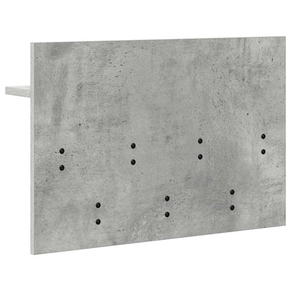 Wandmontierter nachttisch Wandhalterung Beton Grau