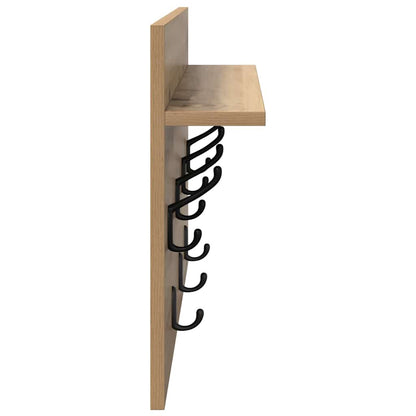 Wandmontierter nachttisch Wandhalterung Artisan-Eiche