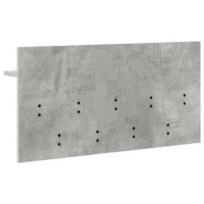 Wandmontierter nachttisch Wandhalterung Beton Grau